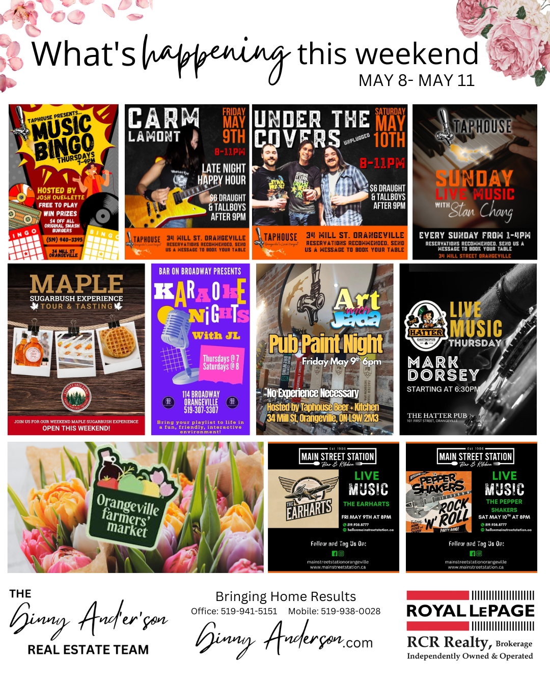 What’s happening this weekend May 8th - May 11th