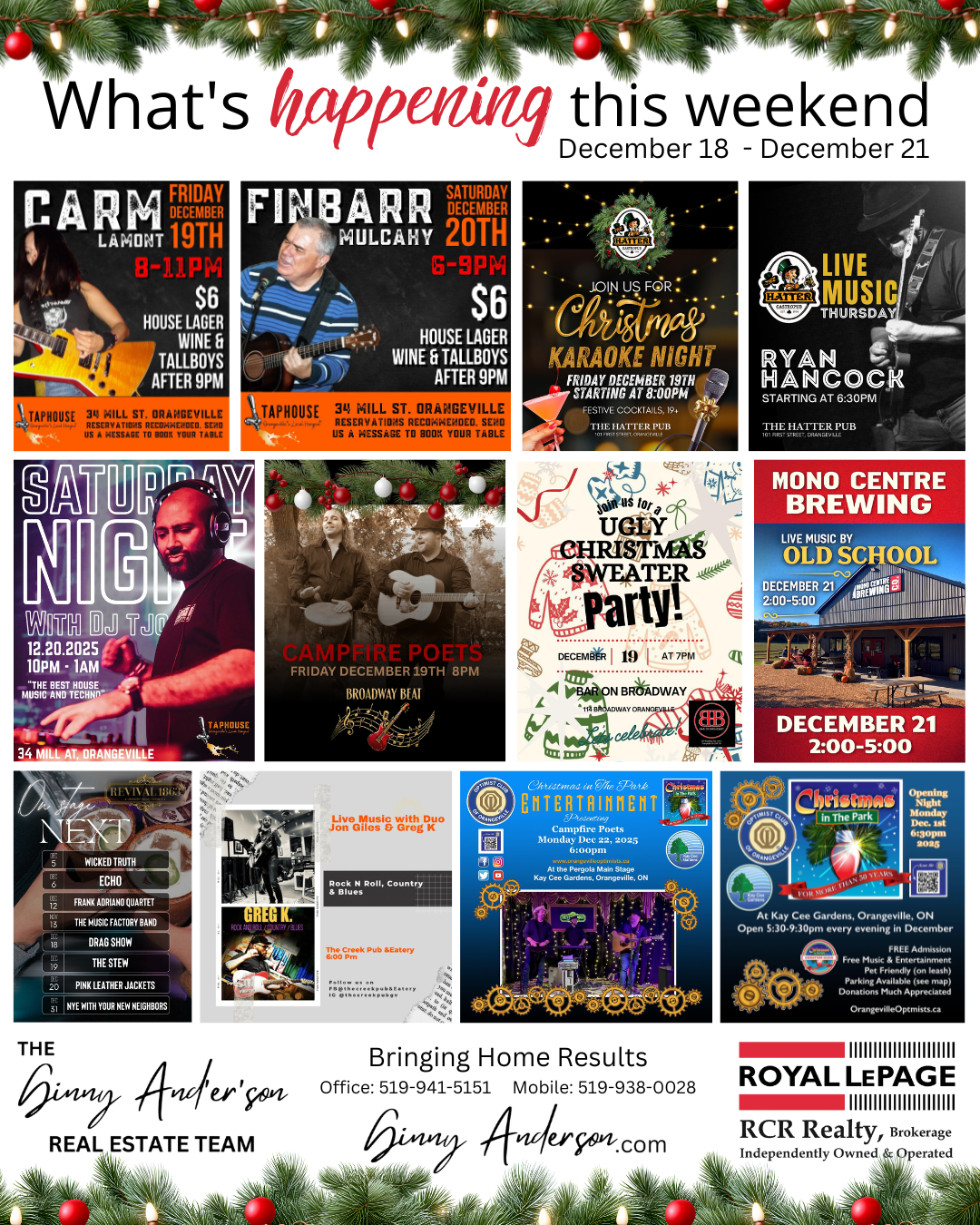 What’s Happening This Weekend - December 18 - December 21, 2025