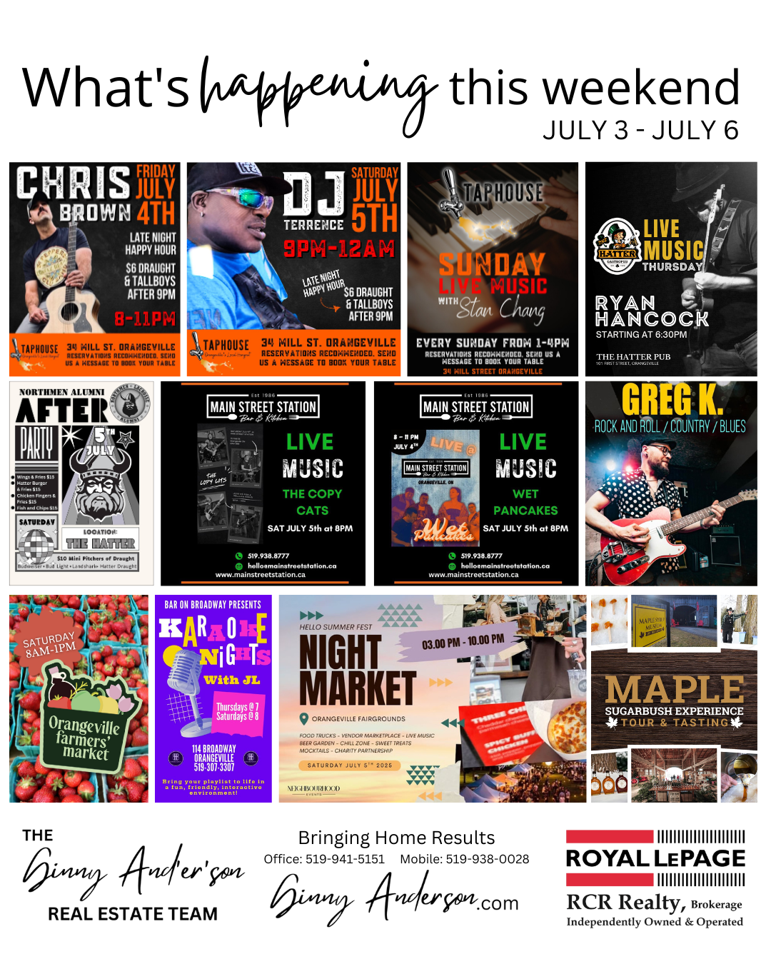 What’s Happening This Weekend July 3 - July 6, 2025