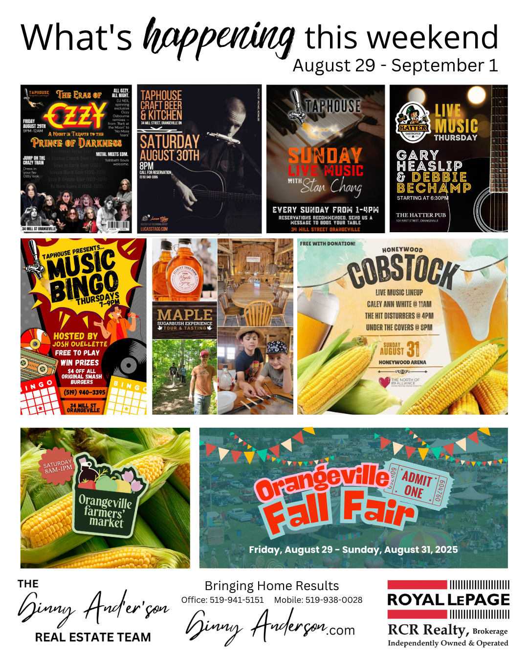 What’s Happening This Weekend August - 29 - August 31