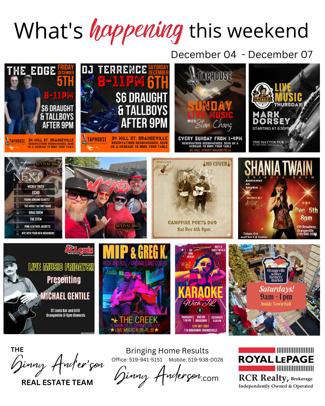 What’s Happening This Weekend December 04 - December 07