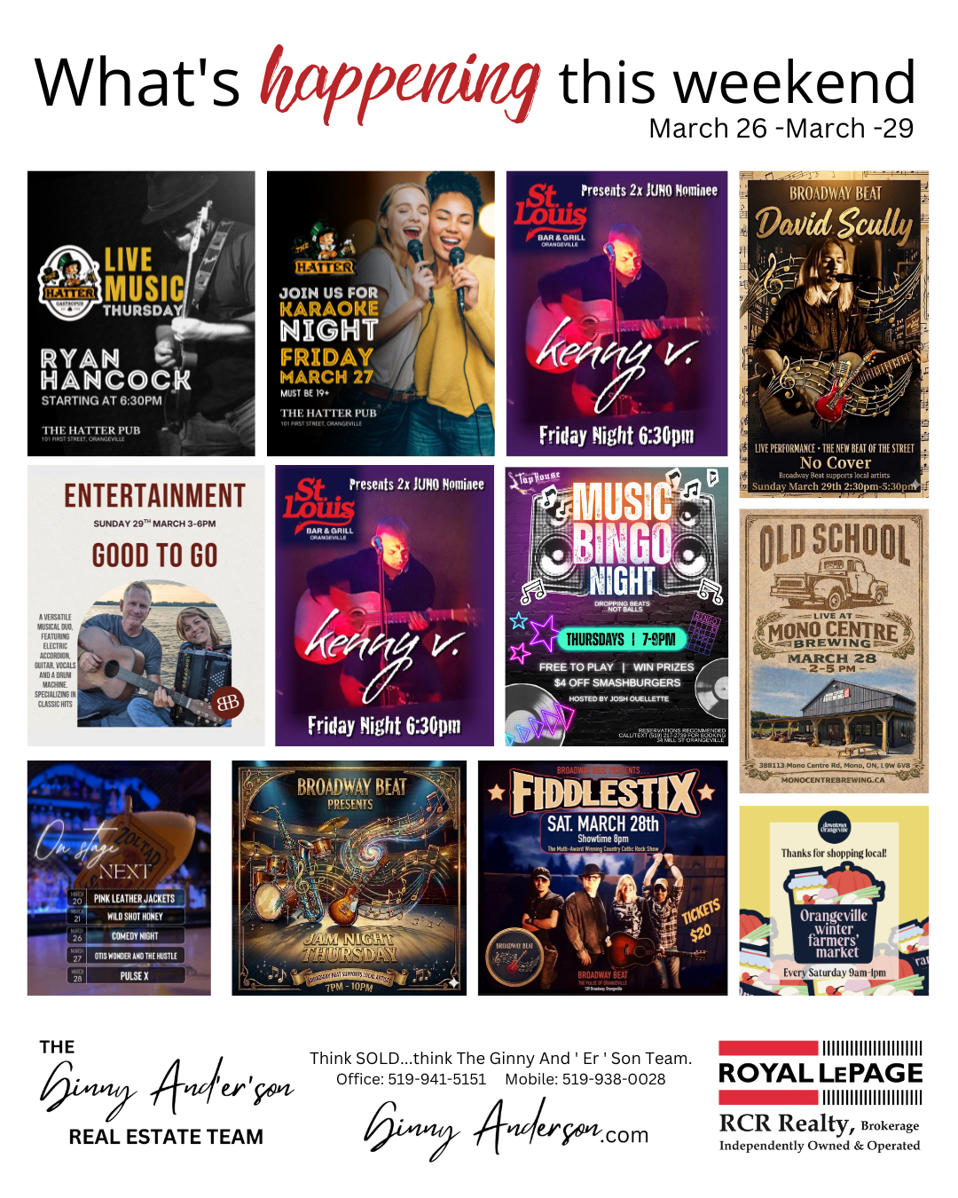 What’s Happening This Weekend March 26 -March 29, 2026