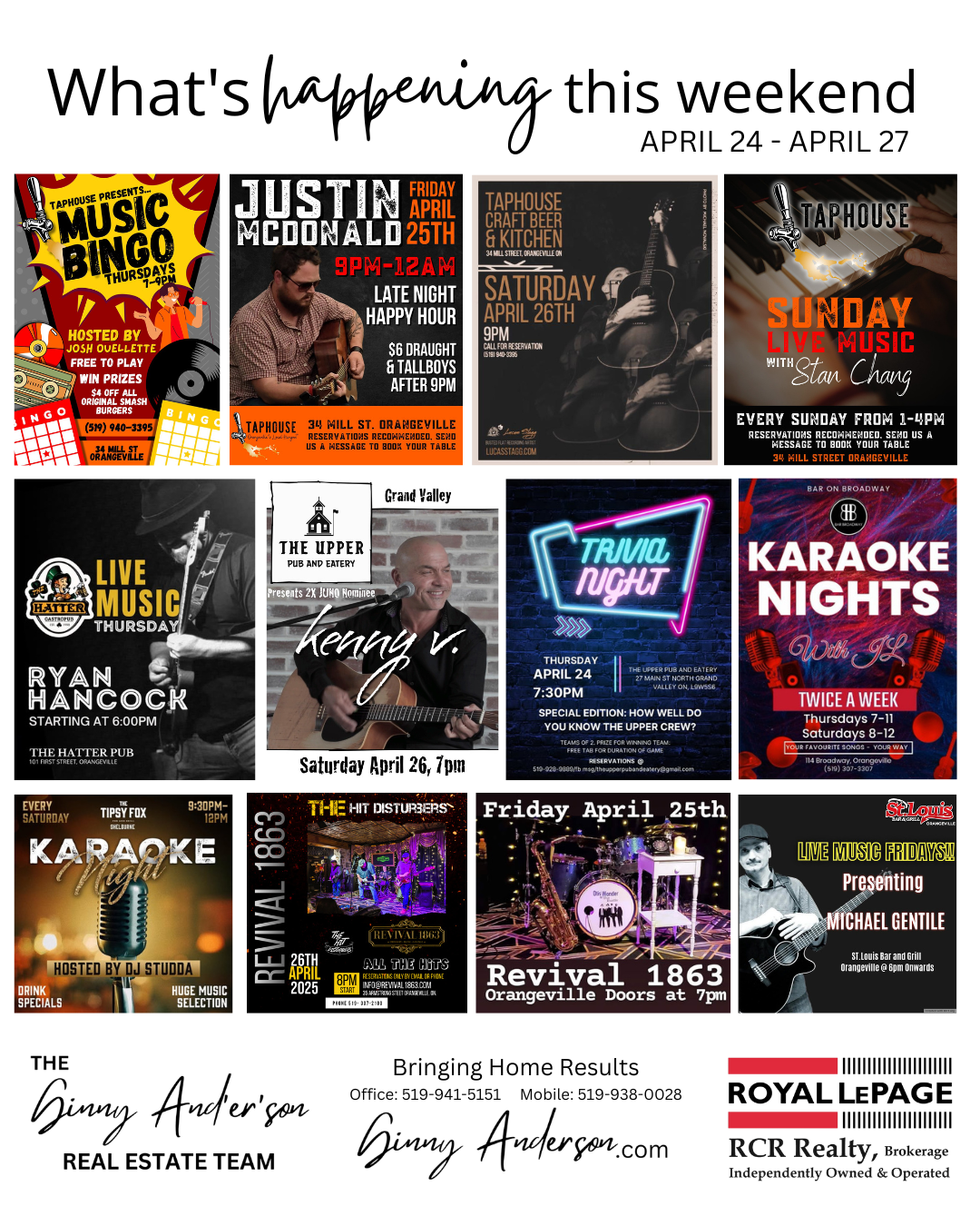 What’s Happening April 24 - April 27, 2025
